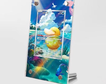 Psyduck AR 199/193 - Pokémon Extended Artwork Protective Card Display Case