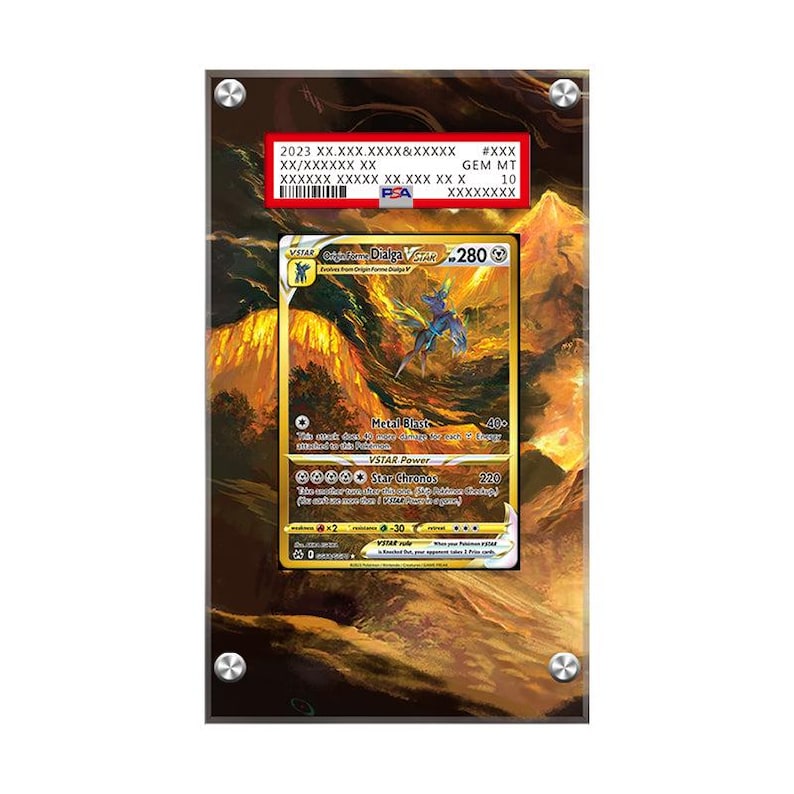 Dillga Vstar GG68/GG70 - Pokémon PSA erweiterte Artwork Schutzhülle Bild 1