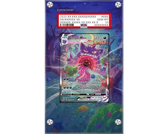 Gengar VMAX 271/264 Pokémon erweiterte PSA Artwork Schutzhülle