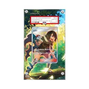Zinnia 70/70 Pokémon Extended PSA Artwork Protective Card Display Case image 1