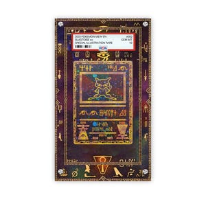 Ancient Mew Promo - Pokémon PSA Extended Artwork Protective Card Display Case image 1