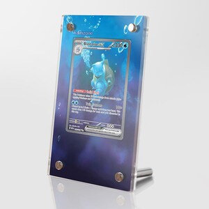 Blastoise ex 200/165 - Pokémon Extended Artwork Protective Display Case PSA/CGC/RAW