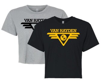 Ladies Van Hayden Crop Top Tee