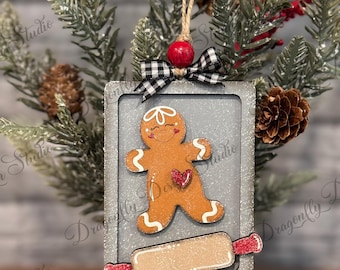 Baking Gingerbread Ornament