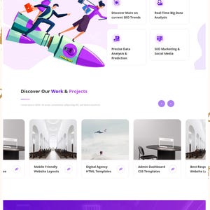 Modern Bootstrap Digital Agency Creative Theme – HTML, CSS, JS, Jquery ...