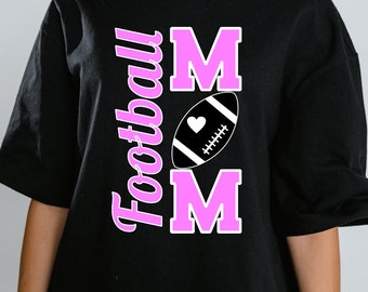 Football Mom SVG Bundle: Shirt Design, Clipart (Digital Download)
