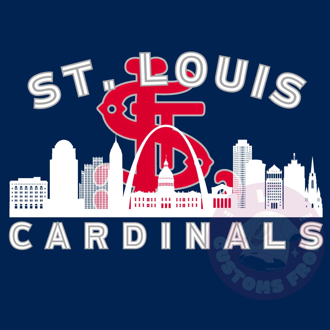 PNG digital de Cardenal – Impresión STL de St. Louis Baseball Cards, alta resolución 300 DPI