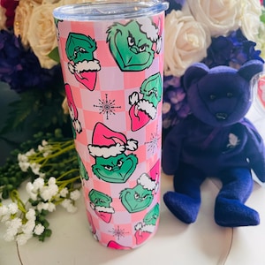 Christmas Grinch  -20oz skinny-