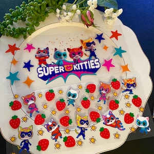 Super Kitties UV DTF wrap 16oz.  Double or Single side print