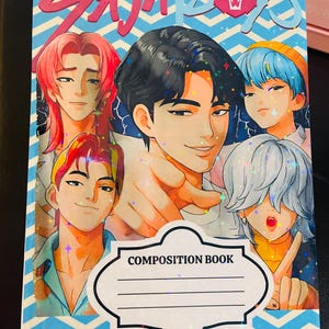 K pop  composition notebook*** College ruled or Wide ruled ***