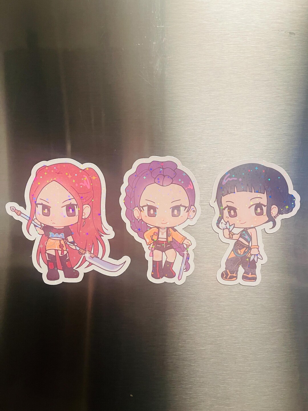 Magnet Back For Sticker MAGNET Stickers 3pcs - Etsy