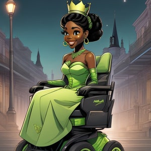 Inspirational Amputee Tiana 8.5 by 11 Digital Print
