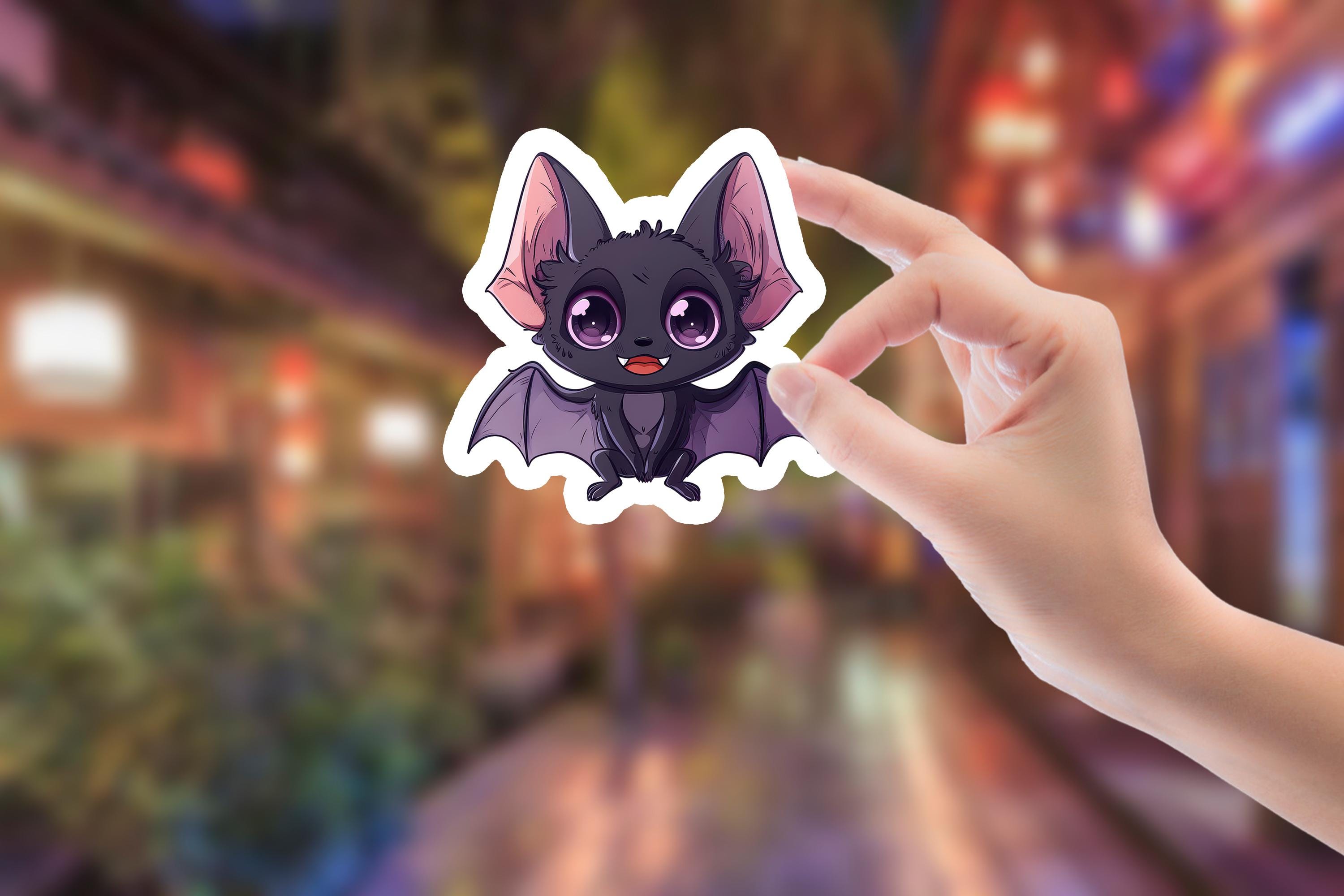 Halloween Bat Sticker – Waterproof Vinyl Decal - Etsy