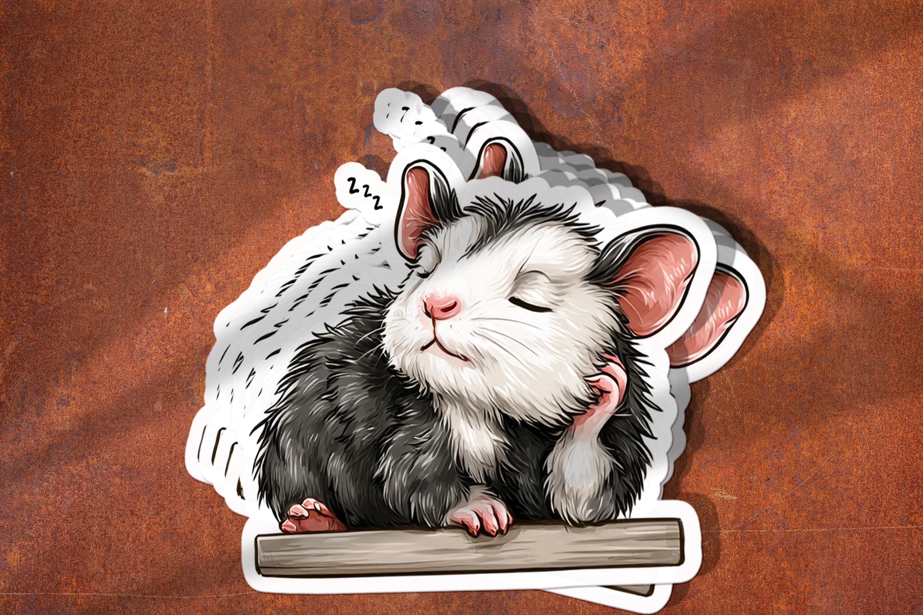 Sleeping Opossum Vinyl Sticker, Laptop Decal - Etsy