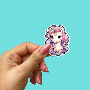 Magical Unicorn Sticker | Fun Stickers for Any Unicorn Lover | Perfect Birthday Gift Idea