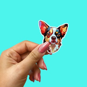 Lustiger Chihuahua-Mosaik-Fliesen-Aufkleber - Verleihen Sie jeder Oberfläche einen Hauch von Laune
