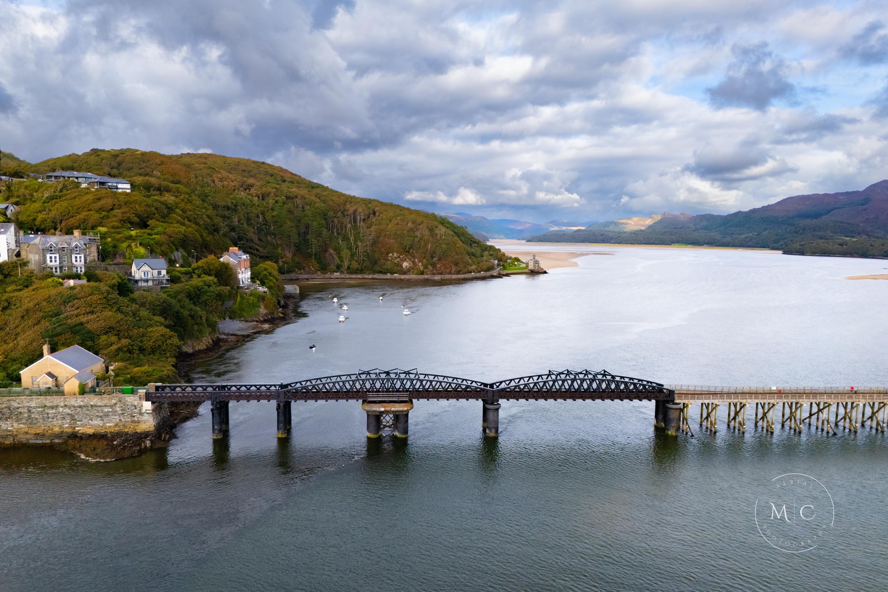 Barmouth Bridge Train Wales Aerial Etsy barmouth-bridge-train-wales-aerial-etsy