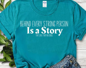 Resilient Strong Woman shirt, cotton poly blend,