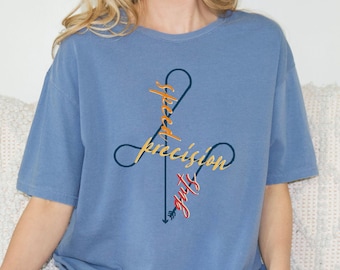 Barrel Racer Comfort Colors® tee shirt Rodeo Cowgirl T-Shirt custom right or left hand pattern