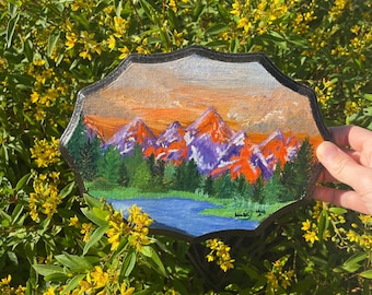 Landschafts-Gebirgsmalerei