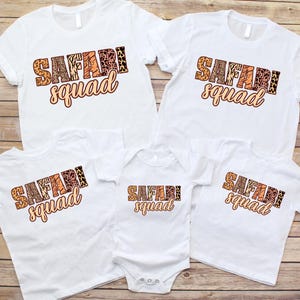 Safari Squad Shirt, Safari Guide Shirt, Safari Trip Shirt, Family Vacation Shirt, African Safari Shirt, Safari Birthday Tee, Gift For Family