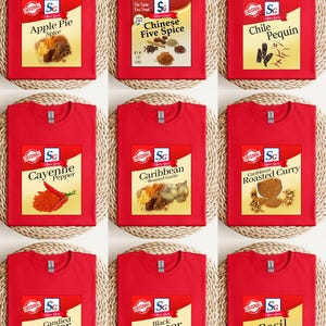 Spice Girl Halloween Costume Shirt, Matching Condiments Halloween Costume, Family Costume Party Shirt, Funny Party Costume, Group Costume,