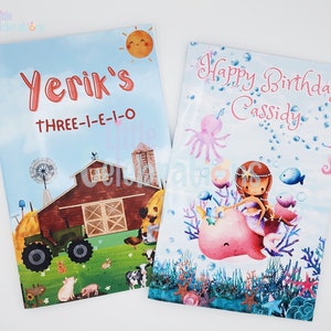 Custom Coloring Book – Personalized Party Favor for Any Theme