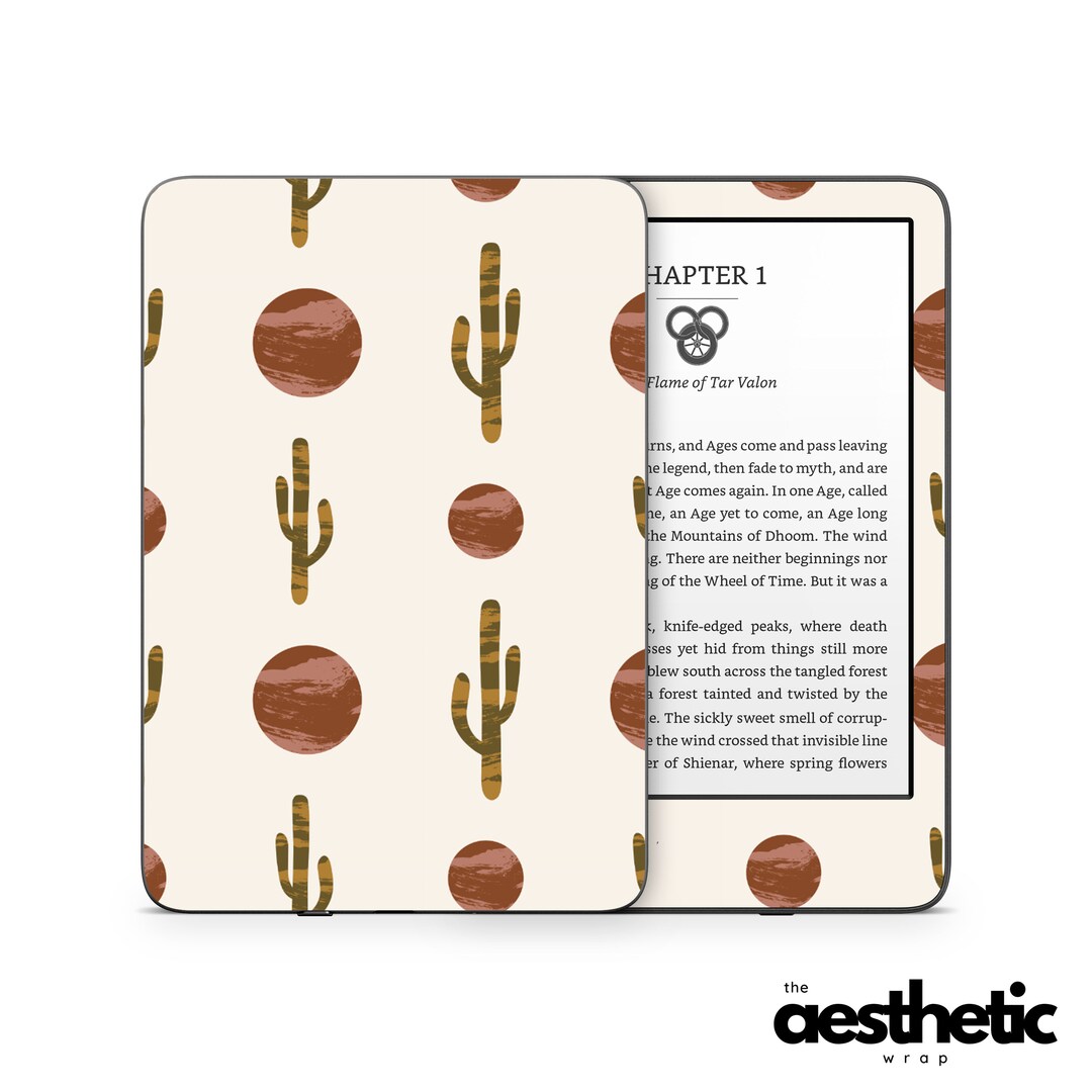 Desert Vibes Amazon KINDLE Decals Skin Vinyl WRAP Paperwhite, Oasis Ereader Decal V198 Etsy