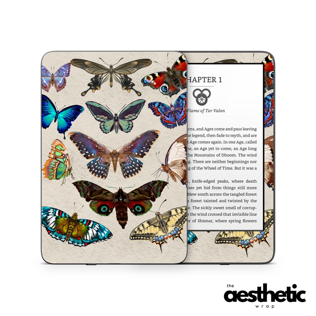 Butterfly Amazon KINDLE Decals Skin Vinyl WRAP Paperwhite, Oasis Ereader Decal V172 Etsy