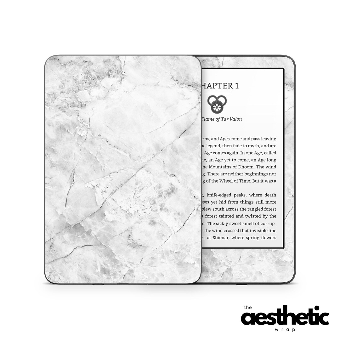 Marble Amazon KINDLE Decals Skin Vinyl WRAP Paperwhite, Oasis Ereader