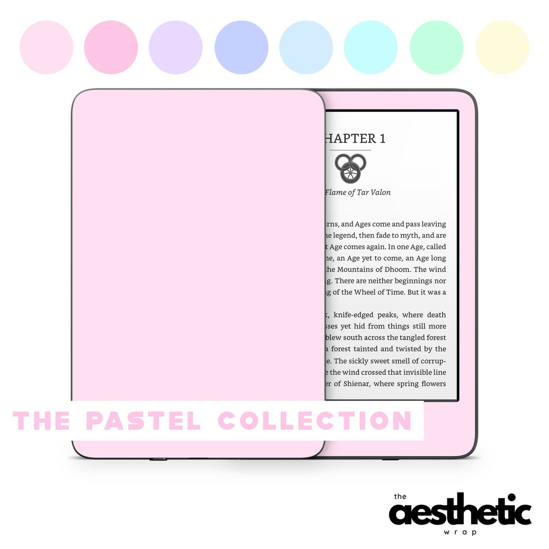 Pastel Collection Amazon KINDLE Decals Skin Vinyl WRAP Paperwhite, Oasis Ereader Decal V165 Etsy