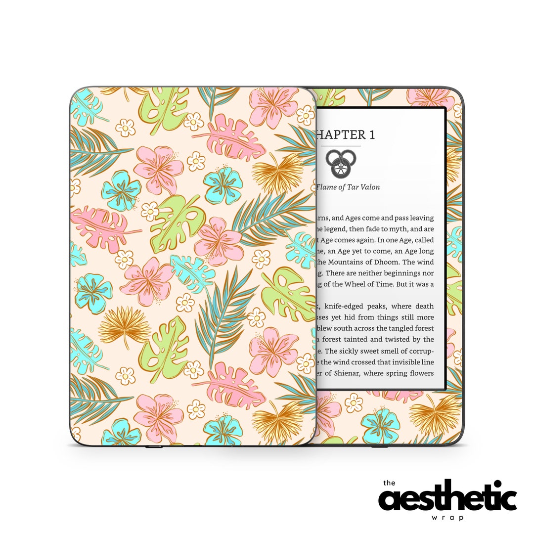 Tropical Summer Amazon KINDLE Decals Skin Vinyl WRAP Paperwhite, Oasis Ereader Decal V370 Etsy