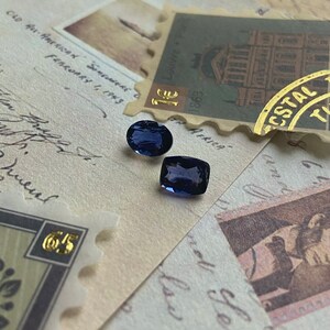 Natural violet blue Iolite Facet. Transparent loose iolite gemstone. No treatment, varies cut. Natural Loose Iolite for jewlery making