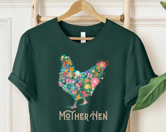 Mother Hen Shirt, Mothers Day Shirt, Chicken Mama Shirt, Funny Mothers Day Shirt, Chicken Lover Shirt, Chicken Lover Tshirt, Chicken Tshirt