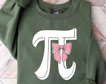 Pi Day Coquette Sweatshirt, Happy Pi Day Shirt, Funny Math Shirt, Engineer Shirt, Math Lover Shirt, Gift For Math Teacher, Pi Symbol Shirt