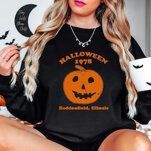 Halloween 1978, Haddonfield Illinois Shirt, Halloween Shirt, Halloween Gift, Women Shirt, Halloween Pumpkin Shirt