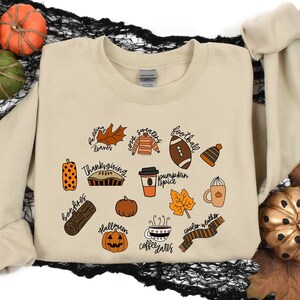 Fall Things, Fall Sweatshirt, Football Shirt, Bonfires Shirt, Halloween Sweatshirt, Cozy Sweatshirt, Pumpkin Spice, Coffee Dates, Fall Shirt