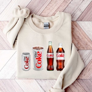Diet Coke Shirt, Diet Coke Lover Sweatshirt, Funny Coke Shirt, Coke Lover Sweater, Coke Long Sleeve, Diet Coke  Long Sleeve