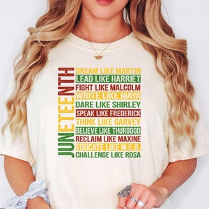 Juneteenth Shirt, Freeish Since 1865 Tee, Juneteenth Independence Day Gift, Black History Crewneck, Civil Rights T-shirt,Black Heroes Shirt