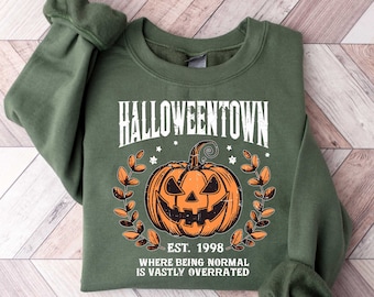 Halloweentown Crewneck, Halloweentown University Sweatshirt, Halloweentown Shirt, Halloweentown, Halloween Sweatshirt
