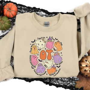 Occupational Therapist Halloween Sweatshirt, Spooky OT Shirt, Occupational Therapist Tee, OT Shirt, Special Education Shirt, Therapist Shirt