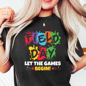 Field Day Let The Games Begin Shirt, Happy Face Shirt, Field Day Shirt, Last Day of School Shirt, Fun Day Shirt, Field Trip 2025 Shirt