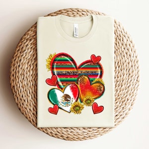 Cinco De Mayo Heart Shirt, Cinco De Mayo Shirt, Mexican Friends Shirt, Gift For Margarita Lover, Drinking Shirt, Festival Shirt