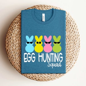 Egg Hunting Squad Shirt, Easter Family Matching Shirt, Easter Crew Sweater, Easter Sweatshirt, Easter Gift, Easter Party Shirt