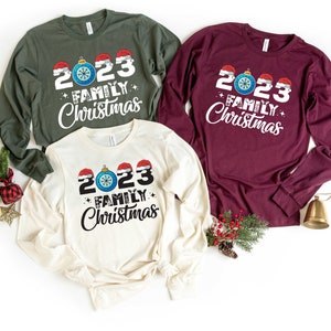 Christmas Vacation Shirt, Christmas Family Sweatshirt, Christmas Matching Shirt, Christmas Party Shirt, Christmas Family Trip, 2023 Family