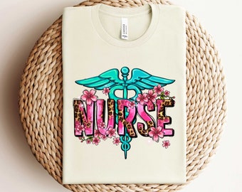 Nurse Day Shirt,Registered Nurse Shirts,RN Shirts,Leopard RN Shirt,Nursing Shirt,Nursing School Tee,Nurse Week Shirt, Nurse Student Shirt