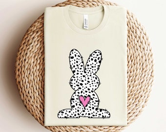 Easter Dalmatian Bunny Shirt, Easter Peeps Shirt, Happy Easter Tshirt, Funny Kids Easter Shirt, Easter Matching Shirts, Easter Crew Shirt