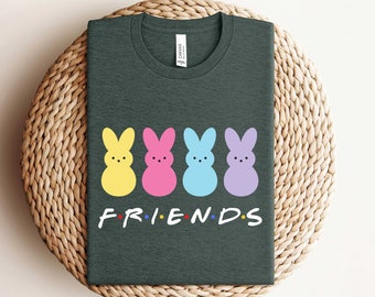 Easter Peeps Shirt, Hello Spring Shirt, Funny Kids Easter Shirt, Cute Bunny Shirt, My Peeps Shirt, Easter Bunny Shirt, Easter Friends Shirt