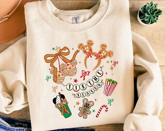 Disney Gingerbread Castle Sweatshirt, Christmas Castle Long Sleeve, Disney Christmas Hoodie, Mickey Christmas Shirt, Disney Christmas Family