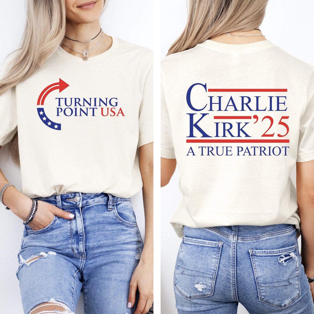 Charlie Kirk Turning Point USA Tee Shirt, Sweatshirt, Hoodie, Charlie ...